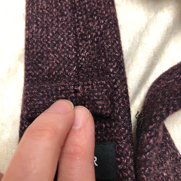 Vitale Barberis Canonico Tie Bar Italian Wool Linen Silk Tie - Picture 6 of 6